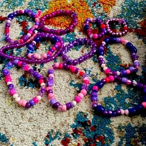 Bead bracelets hand made